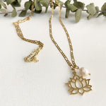 Lotus Barok İnci Kolye