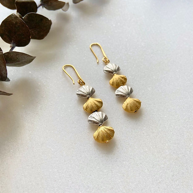 Ginko Çengel Küpe