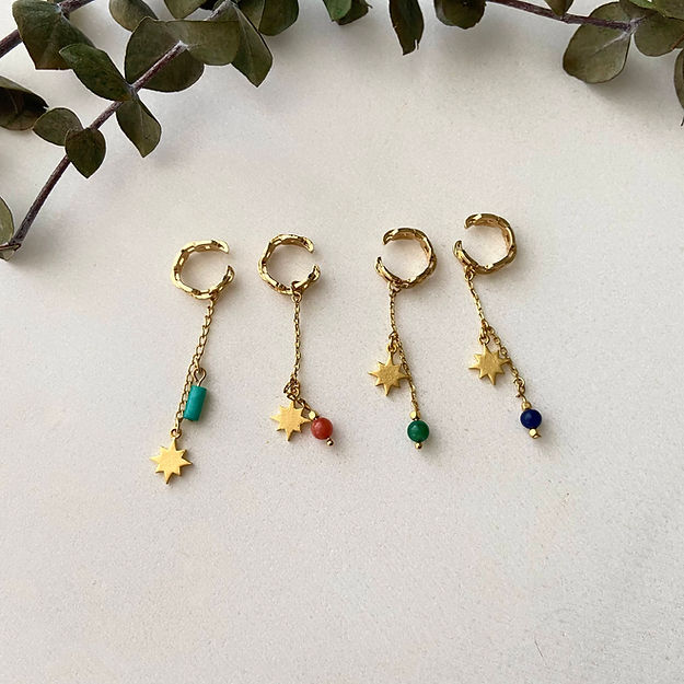 Kıkırdak Sallantı Küpe
